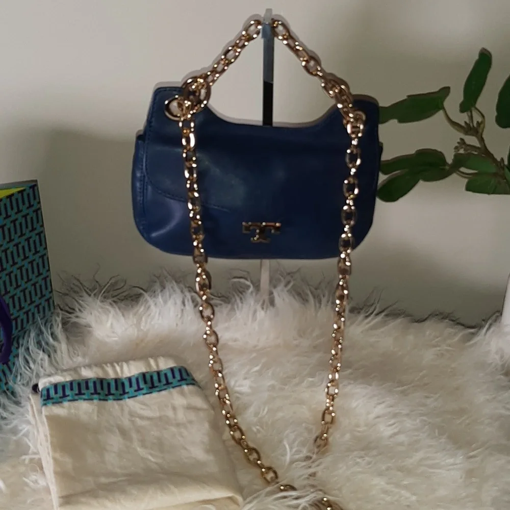 Tory Burch Mini Megan Chain Crossbody EUC